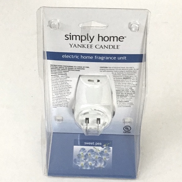 Yankee Candle, Simply Home Plug in Fragrance Unit, Scent, Sweet Pea. Guest  Bath - Picture 5 of 6